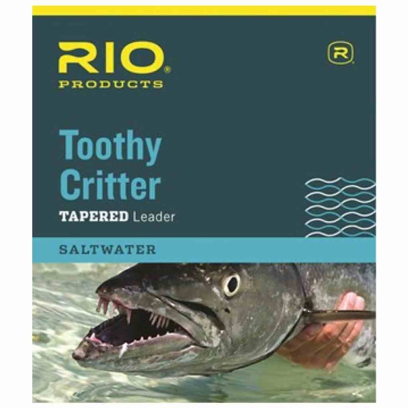 Rio Toothy Critter II Leader|7.5ft|30lb class 30lb|30lb class 45lb|Knottable Wire|Stainless Wire Snap