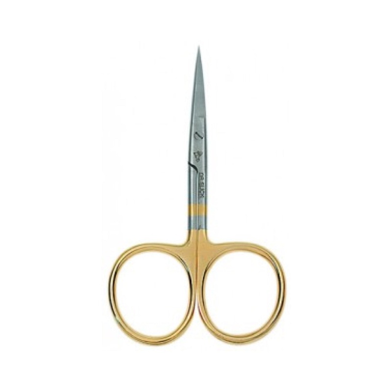 Dr. Slick All Purpose Scissor|4″, Gold Loops, Straight (SAP4G)|4″, Gold Loops, Curved (SAPC4G)