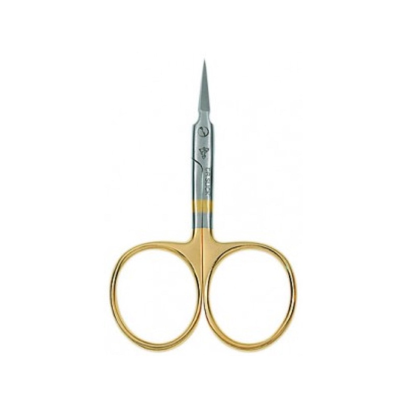 Dr. Slick Arrow Scissor|3-1/2″,  Gold Loops, Curved (SAC35G)|3-1/2″, Gold Loops, Straight (SA35G)