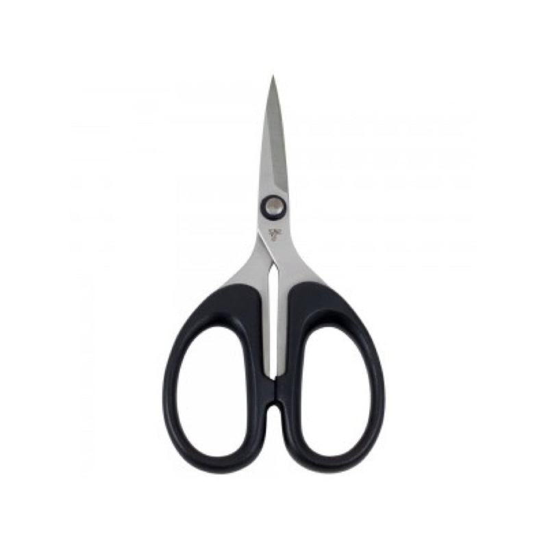 Dr. Slick Synthetics Scissor|5″, Black Loops, Straight (SY5B)