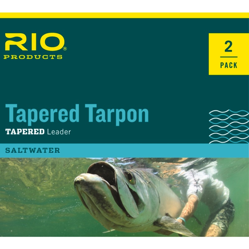Rio 12ft Tapered Tarpon Leader 2-Pack