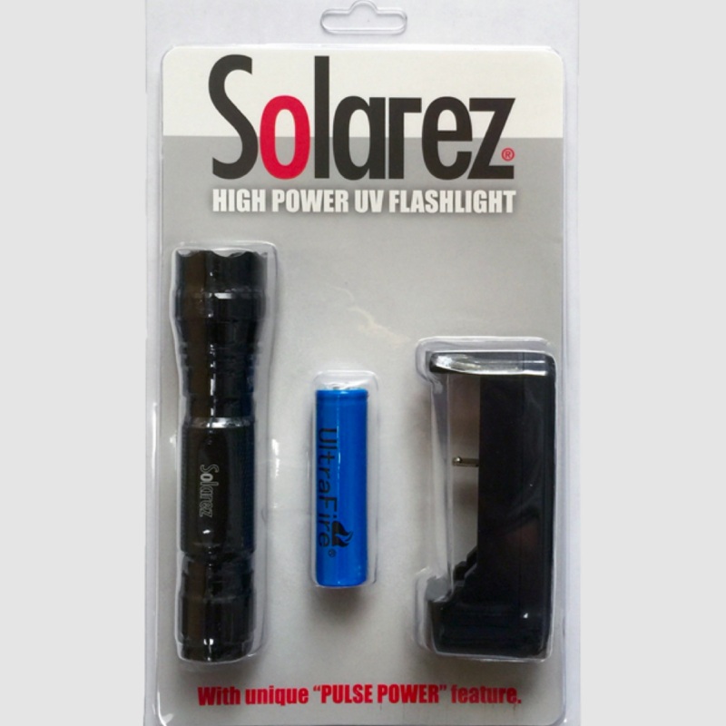 Solarez High Output UVA Flashlight Rechargeable Kit (REZ 17)