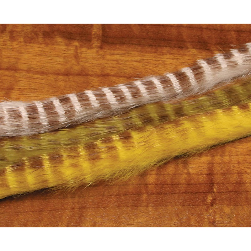 Brown Barred Rabbit Strips|Flesh (BRS 123B)|Olive (BRS 263B)|Yellow (BRS 383B)|Peach (BRS 281)