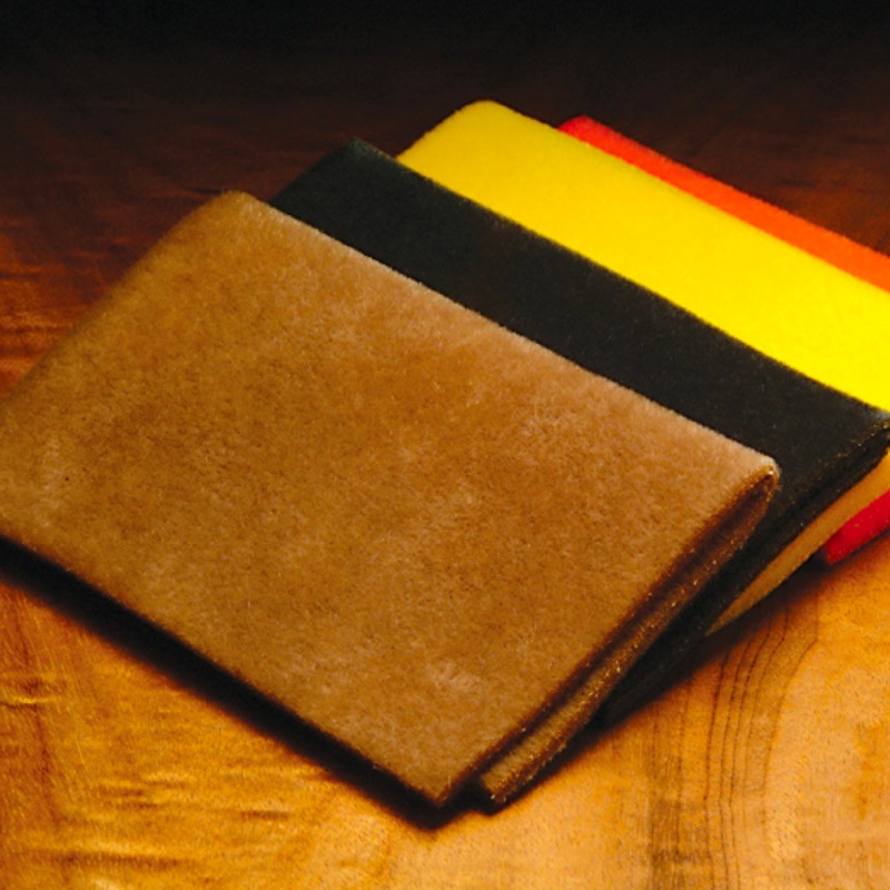 Wapsi Furry Foam|Black (FF100)|Brown (FF047)|Crab Tan (FF040)|Crawdad Orange (FF015)|Cream (FF002)|Dark Gray (FF131)|Dark Olive (FF901)|Green (FF072)|Light Olive (FF060)|Moss Green (FF068)|Tan (FF041)