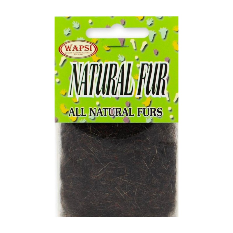 Wapsi Natural Fur Dubbing|Dark Hares Mask (NB224)|Fox Squirrel Belly (NB175)|Fox Squirrel (NB220)|Grey Squirrel (NB219)|Light Hares Mask (NB223)|Muskrat (NB149)|Pine Squirrel (NB221)