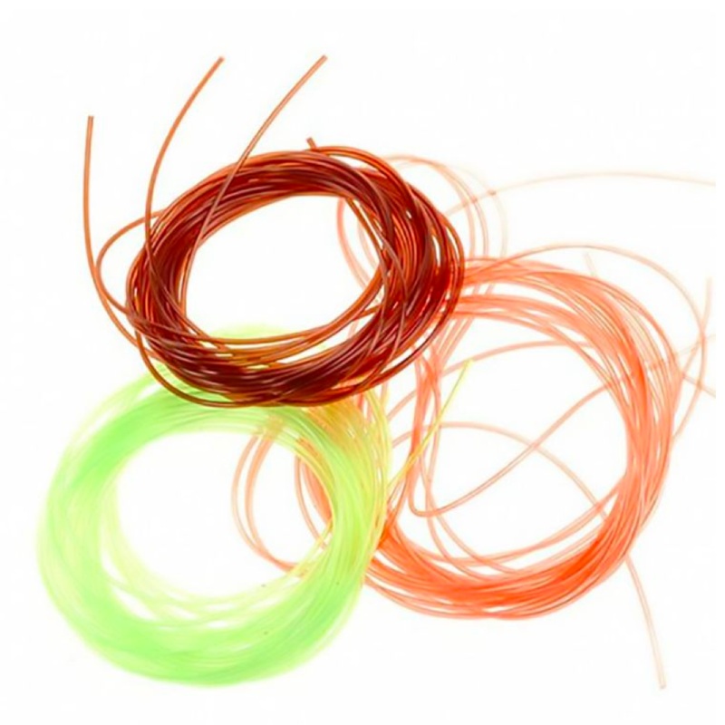 Wapsi Stretch Tubing|Medium – Amber (VTM120)|Medium – Black (VTM100)|Medium – Brown (VTM047)|Medium – Clear (VTM000)|Medium – Copper (VTM033)|Medium – Fl. Chartreuse (VTM509)|Medium – Gray (VTM030)|Medium – Green (VTM072)|Medium – Olive (VTM089)|Medium –