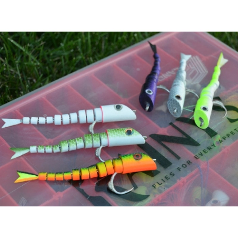 Arculeo’s BC Mega Minnow||4/0 – Chartreuse/White||4/0 – Firetiger||4/0 – Black/Purple||4/0 – Perch