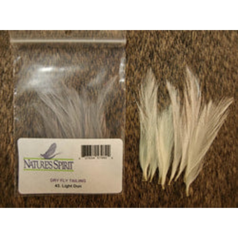 Dry Fly Tailing 12 Select Spade Feathers