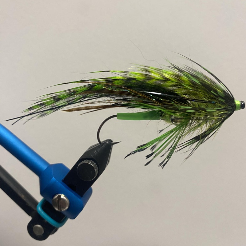 MFC Szechuan Shrimp Tube Fly|Green