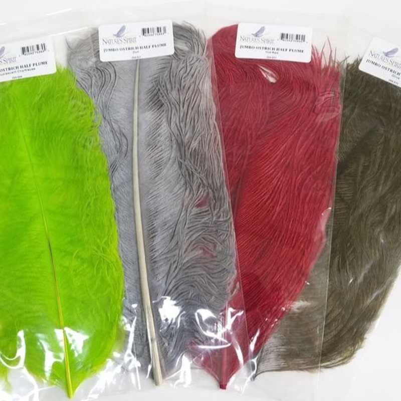 Nature’s Spirit Jumbo Ostrich Half Plume
