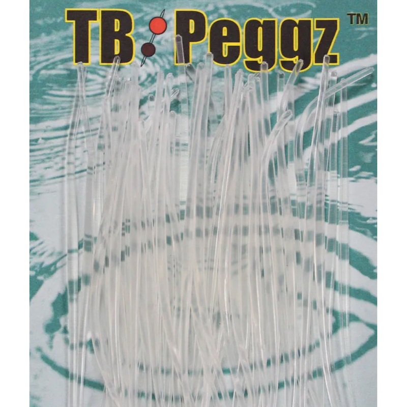 Troutbeads Peggz|White (Clear)