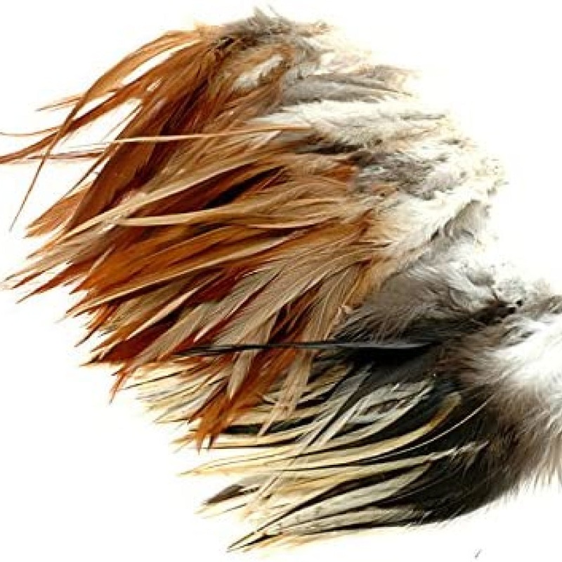Wapsi Strung Rooster Saddles|Pearl Grey / White (CSW125)|Orange / Natural (CSN012)|Brown / Natural (CSN047)|Olive / Natural (CSN089)|Purple / Natural (CSN092)|Black / Natural (CSN100)|White (CSW001)|Yellow / White (CSW006)|Orange (CSW012)|Tan / White (CSW