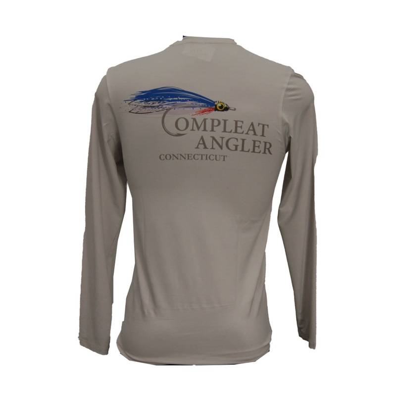 Compleat Angler Sun Tech Crew – Grey