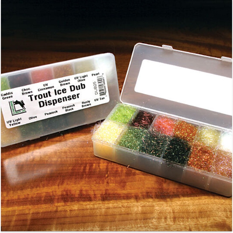 Custom Trout Ice Dub Dispenser (DUB 25)