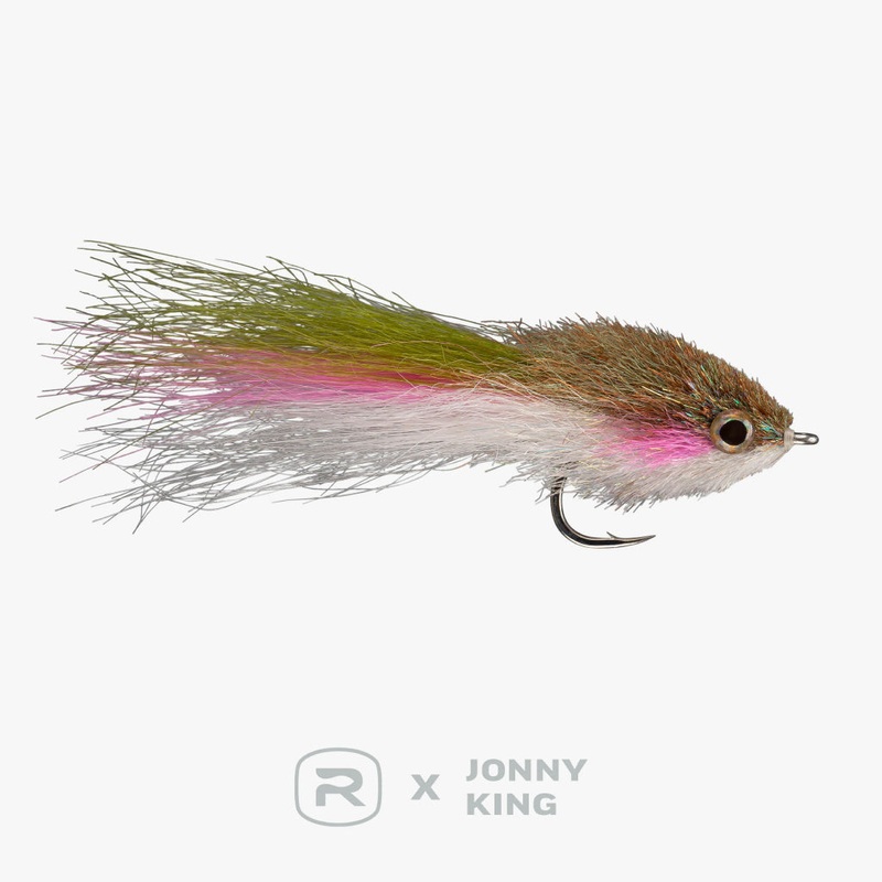 Rio’s King Kinky Bunker Fly|Olive – |2/0