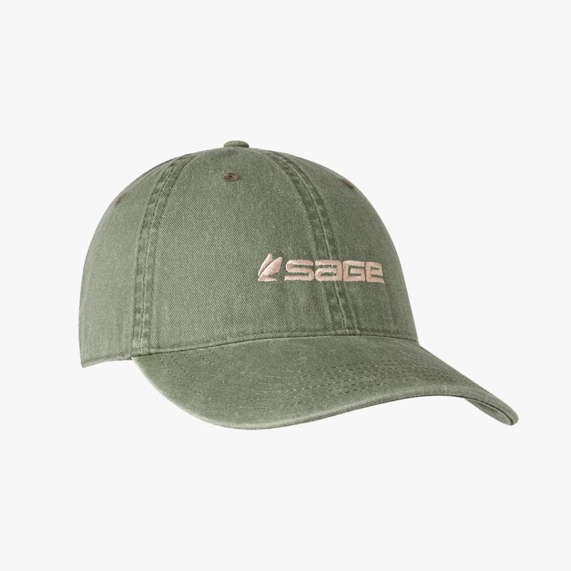 Sage Relaxed Logo Hat – Olive