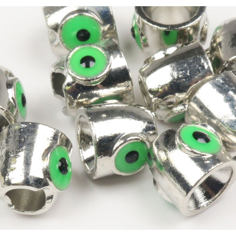Bob Pop’s Tungsten Chartreuse Eyed Jiggy Heads
