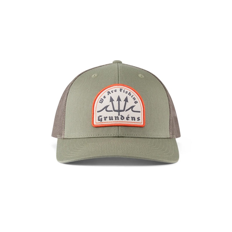 Grundens Poseidon Trucker Hat|Loden
