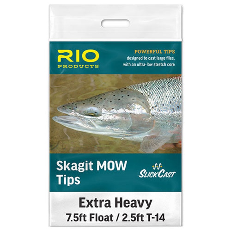 Rio Skagit MOW Tips|Extra Heavy 10′ FLOAT|Extra Heavy 10′ T-17|Extra Heavy 12.5′ T-17|Extra Heavy 2.5′ FLOAT/7.5′ 7-17|Extra Heavy 5′ FLOAT/5′ T-17|Extra Heavy 7.5′ FLOAT/2.5′ T-17|Heavy 10′ FLOAT|Heavy 10′ T-14|Heavy 12.5′ T-14|Heavy 2.5′ FLOAT/7.5′ T-14