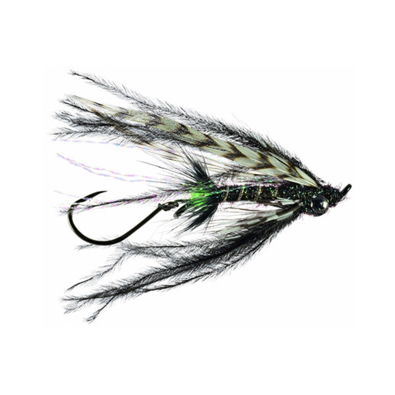 Bantam – Umpqua|Black/Blue|Green Butt|2″