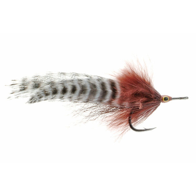 Big Eye Tarpon – Umpqua|Orange/Grizzly|1/0