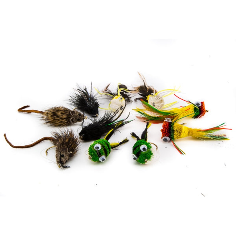 Bass Assortment–10 Flies #9