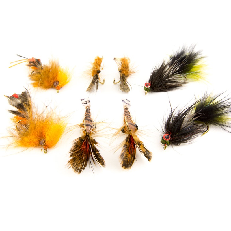 Crawdad, Crawfish, Crayfish Assortment–24 Flies #19