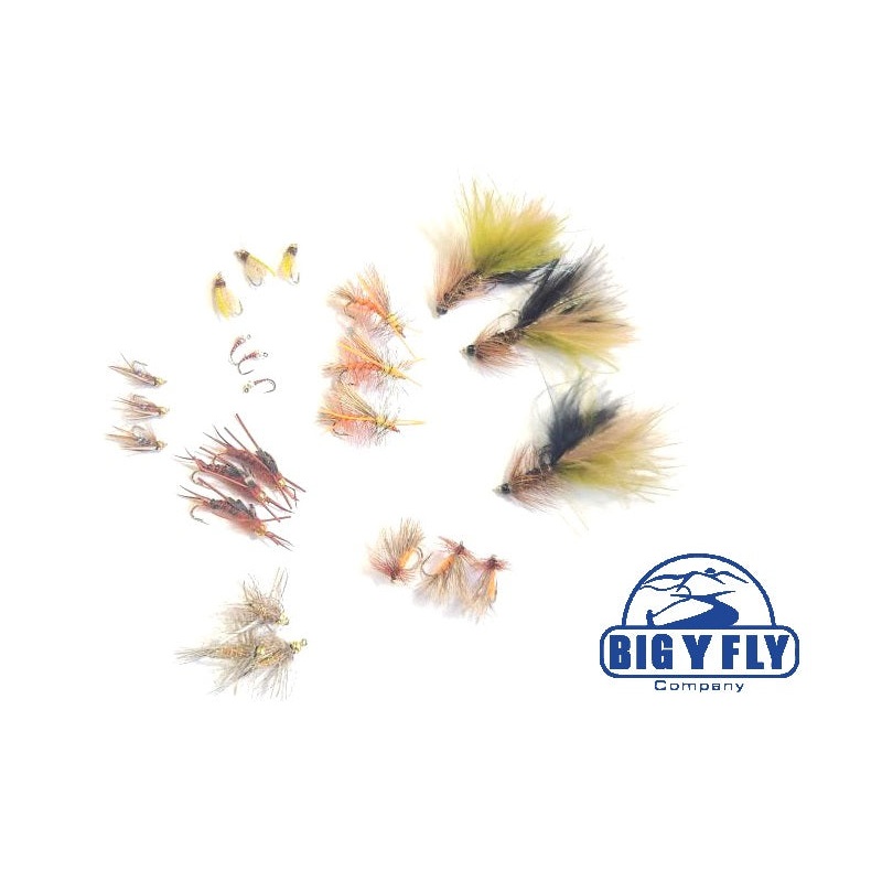 Deschutes Fall Fly Assortment-24 Flies #22