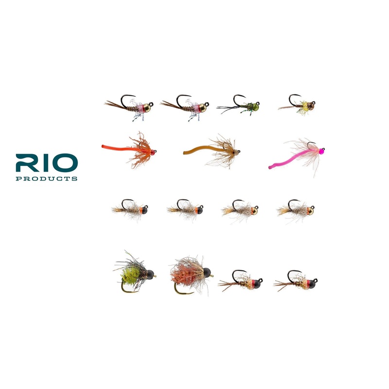 RIO Trout Euro Nymph Assortment – 15 Flies