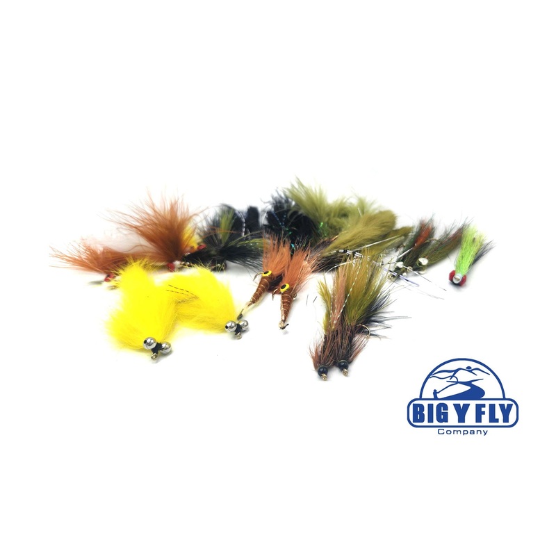 Smallmouth Bass Assortment–24 Flies #52