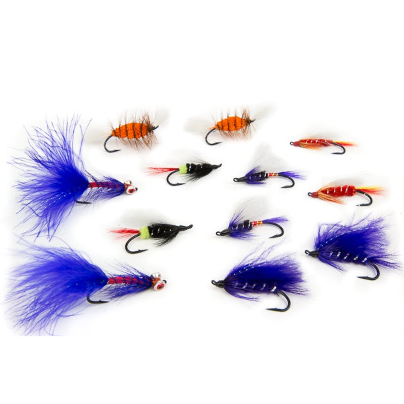 Steelhead Assortment–12 Flies #48