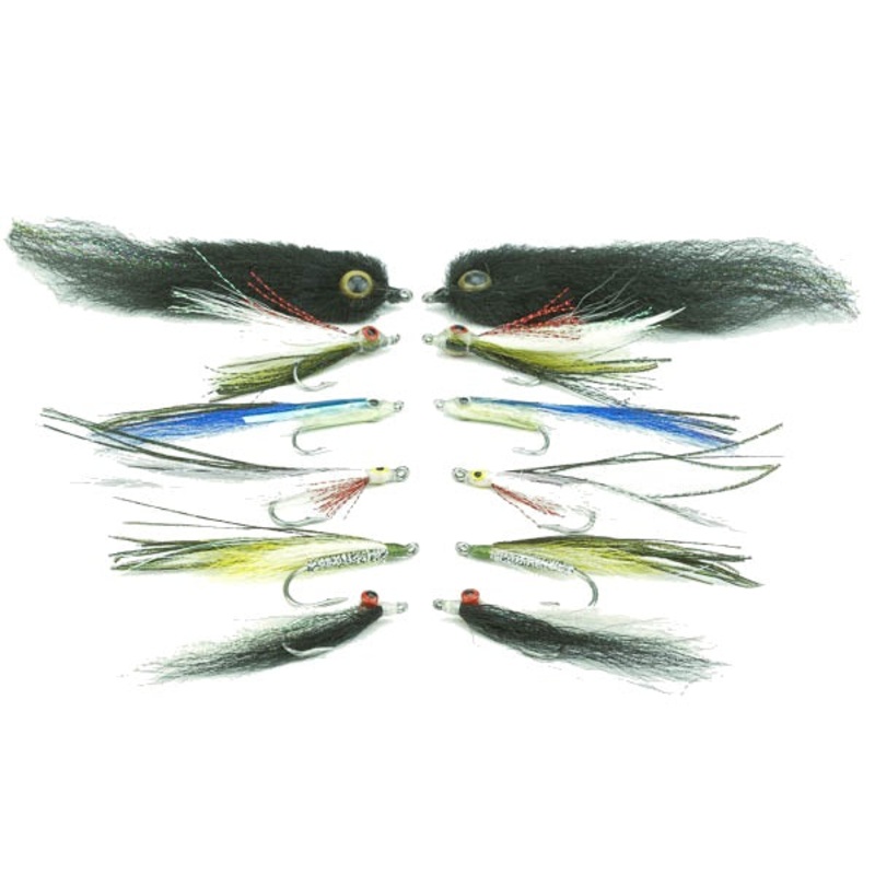 Striper Assortment–12 Flies #53