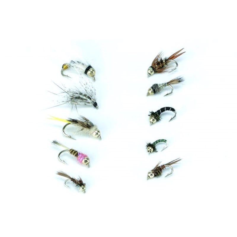 Tungsten Assortment–24 Flies #56