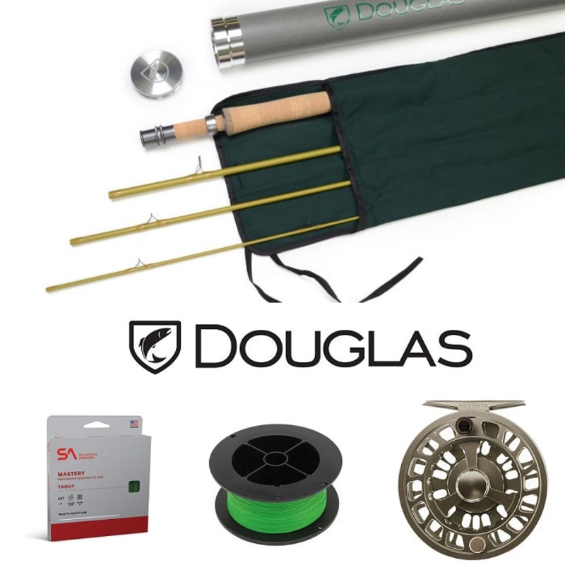 Douglas Upstream Plus Outfit|4wt 9’0″ 4pc|5wt 9’0″ 4pc|6wt 9’0″ 4pc