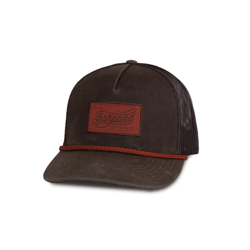 Fishpond Heritage Trucker Hat|Peat Moss