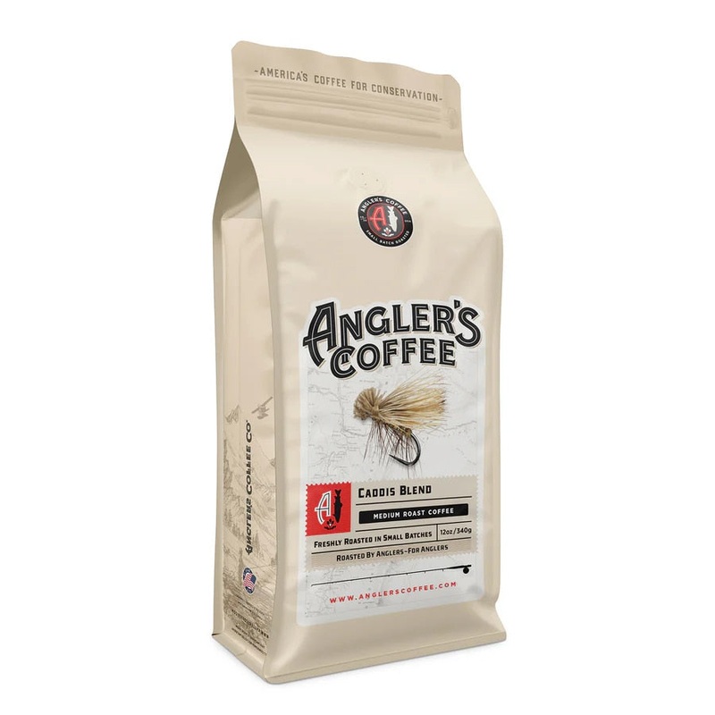 Angler’s Coffee Caddis Blend|Drip Grind|Whole Bean|12oz