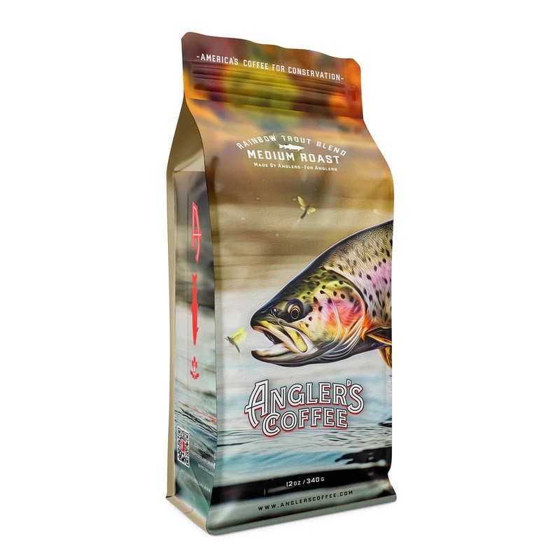 Angler’s Coffee Rainbow Trout Blend Medium Roast