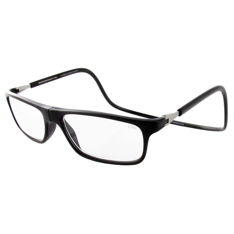 Clic Reading Glasses|Black – XL Frame|Clear – XXL Frame|Clear|Tortoise|Black – XXL|Black-XXL|+1.50|+2.00|+2.50|+3.00|+2.25