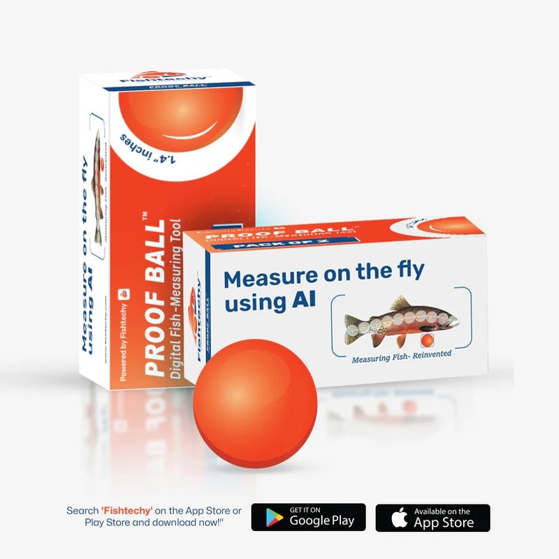 Fishtechy – Orange Proof Ball – 2 Pack