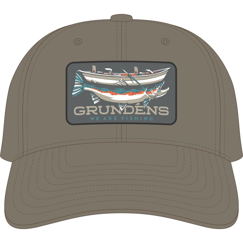 Grundns Drift Boat Trucker|Driftwood