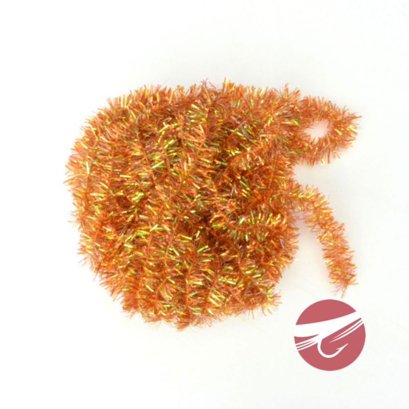 Hareline Cactus Chenille|Black|Hot Orange|Olive|Pearl|Purple|Red|Dark Olive|Bonefish Tan|Rootbeer|Shrimp Pink|Yellow|Large|Medium