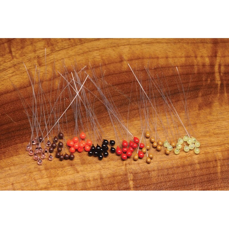 Hareline Epoxy Mono Crab Eyes|Black
