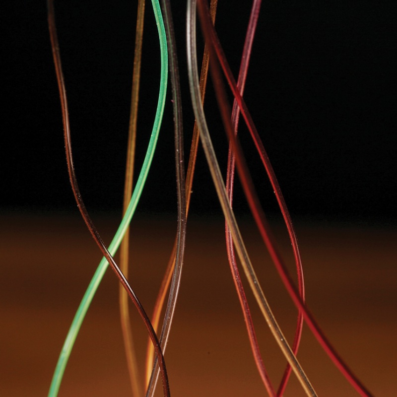 Hareline Midge Tubing|Black|Blood Red|Olive|Orange|Pink|Purple|Red|White|Brown|Pheasant Tail|Buck Skin|Chartreuse|Clear|Cream
