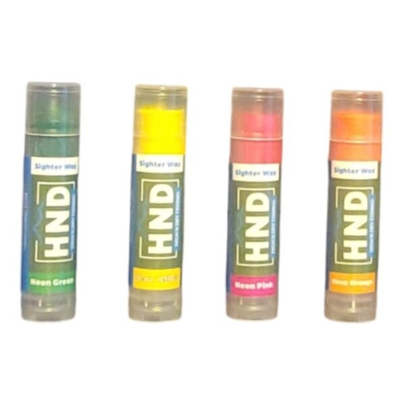 High N Dry Sighter Wax|Neon Orange|Neon Pink
