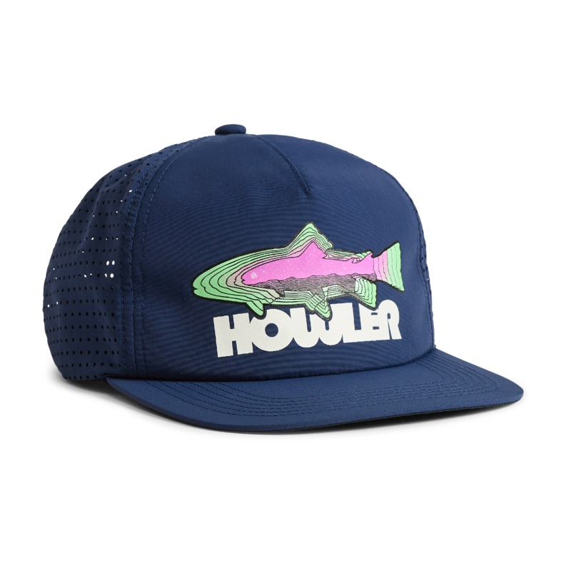 Howler Brothers Aperture Tech Strapback – Howler Trucha : Navy