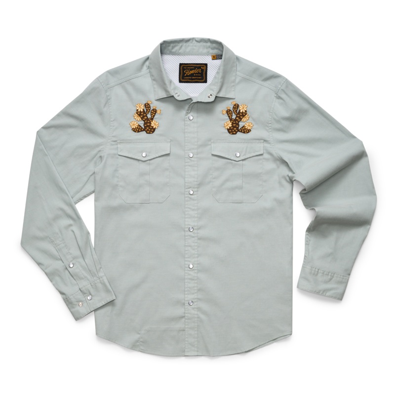 Howler Brothers Gaucho Snapshirt – Prickly Pears