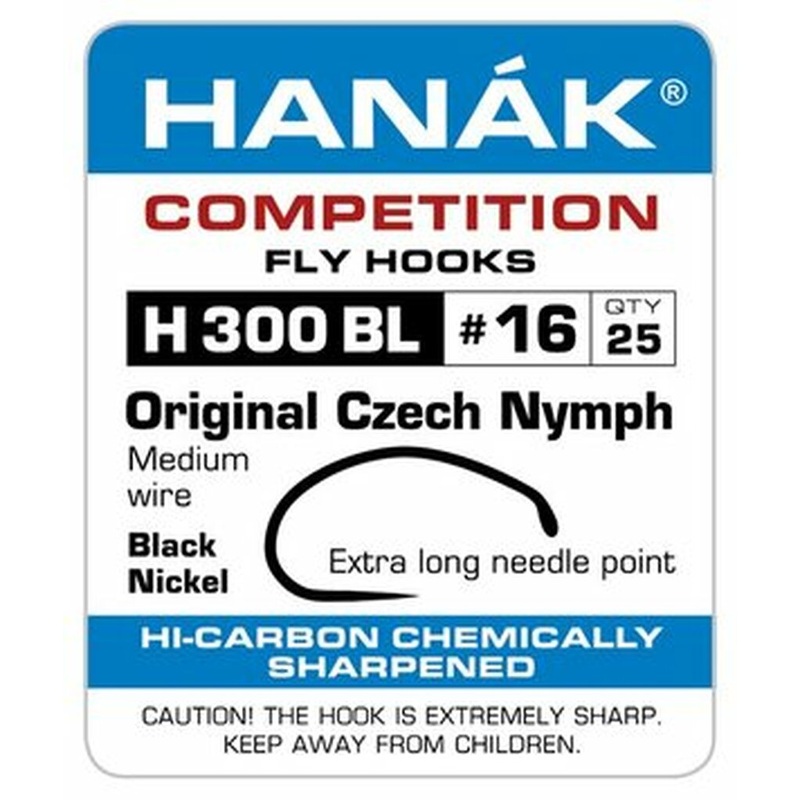 Hanak Competition Fly Hooks – Model 300 BL Original Czech Nymph