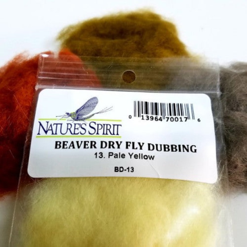 Nature’s Spirit Beaver Dry Fly Dubbing