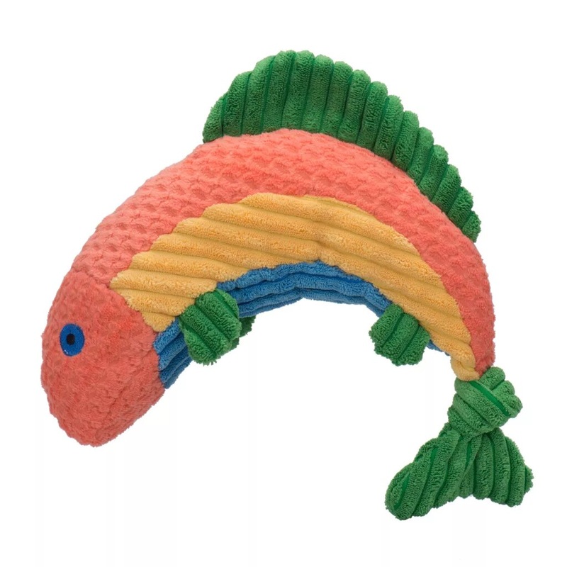 Orvis MINI Animal Squeaky Toy – Rainbow Trout