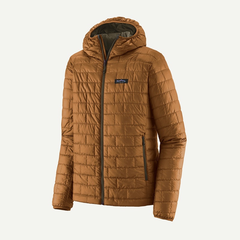 Patagonia Men’s Nano Puff Fitz Roy Trout Hoody